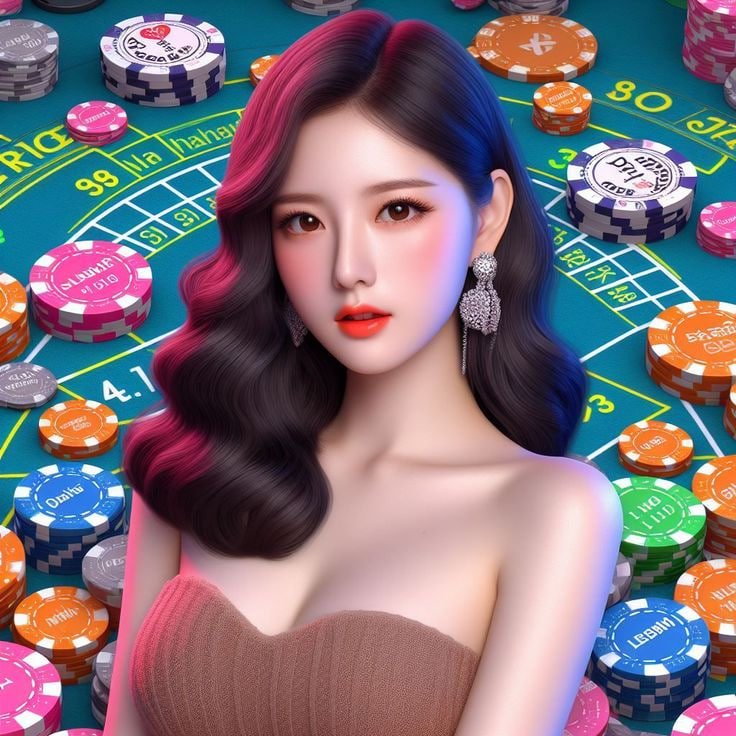 UFO138 Bingo ruang permainan online atmosfer neon malam Indonesia